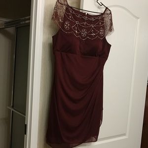 Plum Cocktail dress